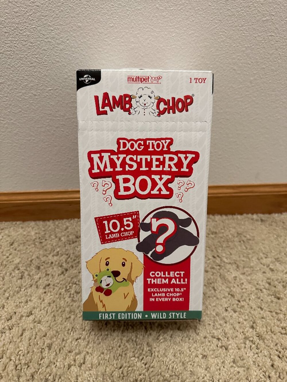 Mystery Lamb Chop Dog Toy Viral Target Exclusive NWT
